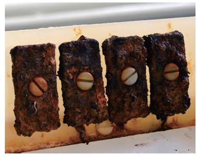 标准腐蚀板用于量化盐雾腐蚀