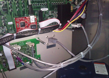 温湿度传感器位置